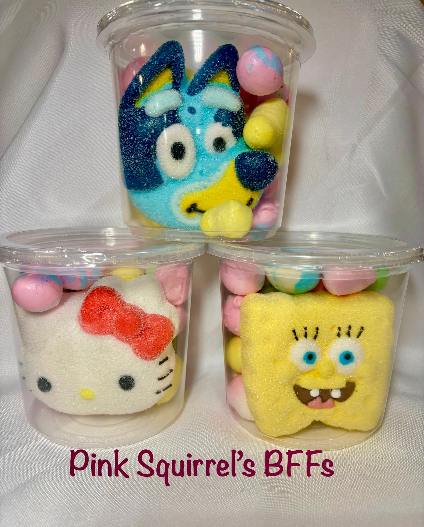 Pink Squirrel’s BFFs